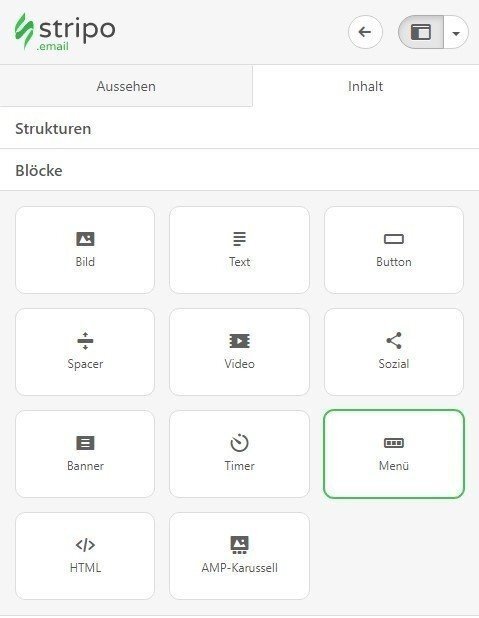 Stripo-Adding-Menu-Block_GE Stripo-Adding-Menu-Block_GE