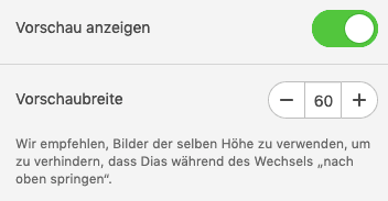 Building AMP Carousel_Preview Image Button_De