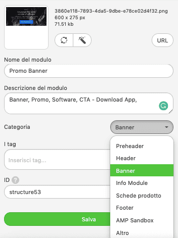 Giving Names and Description to Modules_IT