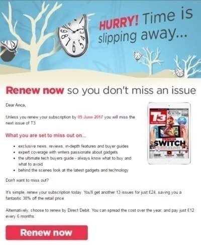 Membership Renewal Letters_Using Famous Paintings