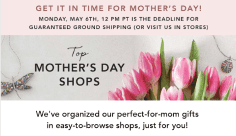 Offering Last-Minute Gifts Offering Last-Minute Gifts