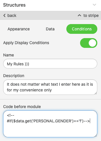 Entering Code Before Modules