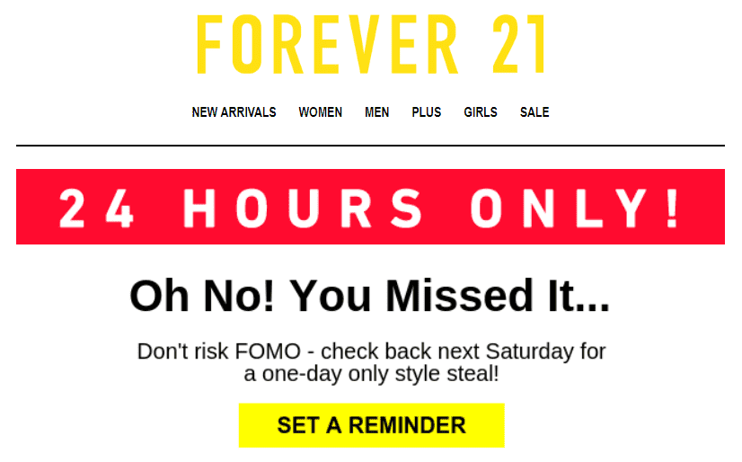 Stripo Countdown Timer Forever21 Stripo Countdown Timer Forever21