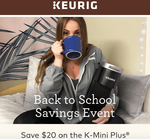 Back to School Email Campaign-Keurig Back to School Email Campaign-Keurig