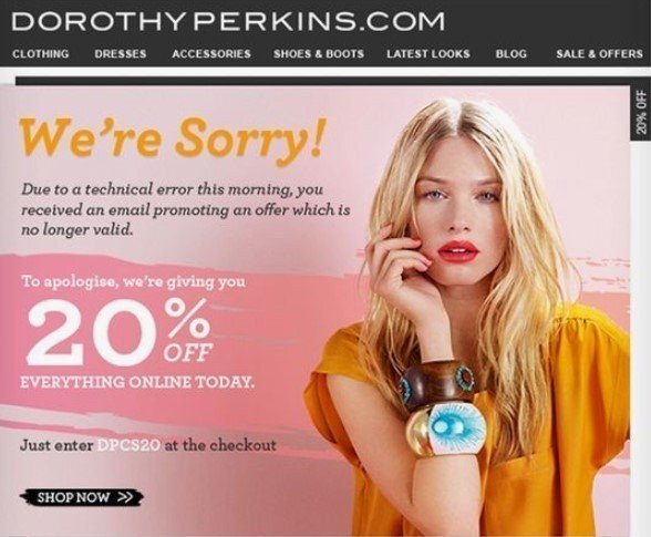 Stripo-Apology-Emails-Dorothy-Perkins Stripo-Apology-Emails-Dorothy-Perkins