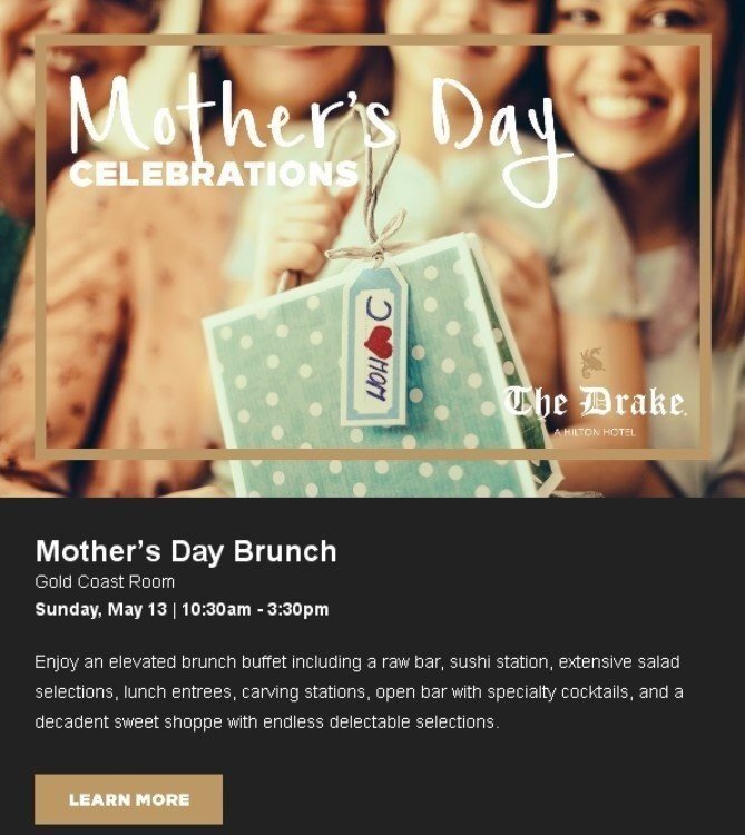 Stripo Hotels-Hilton-Drake-Mother's-Day Stripo Hotels-Hilton-Drake-Mother's-Day