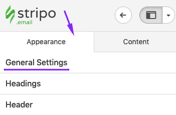 The Appearance Tab The Appearance Tab
