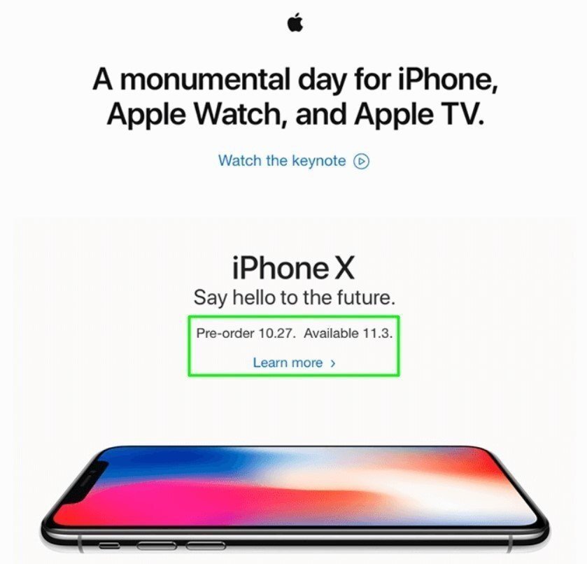 Stripo-Product-Launch-Apple-Pre-Ordr