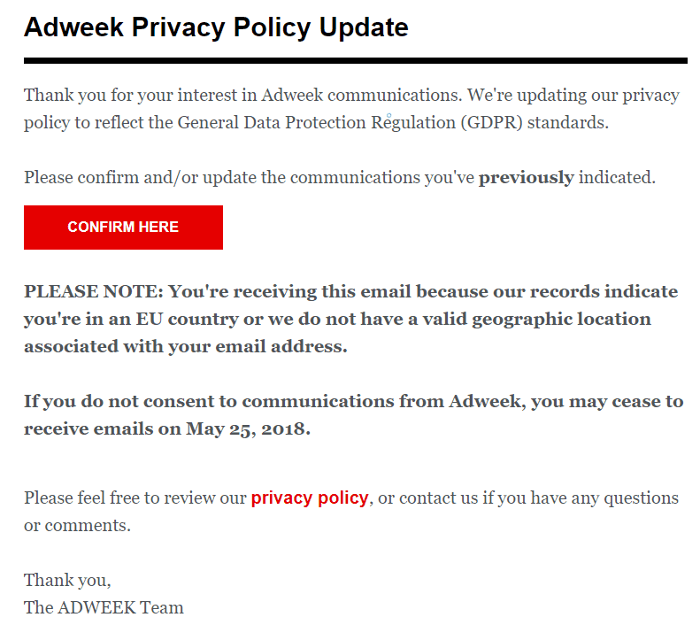Email Notification by Adweek_Stripo