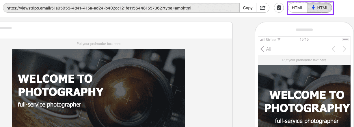 Preview Mode Preview Mode