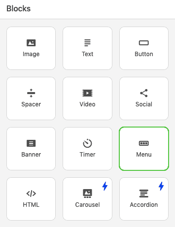 A to Z_Menu Block A to Z_Menu Block