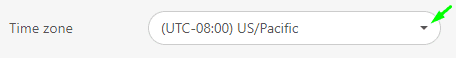 Stripo AtoZ Manual Working with Timer-Setting the Time Zone Stripo AtoZ Manual Working with Timer-Setting the Time Zone