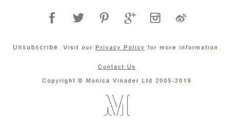 How to Build Email with Stripo Example of Social Media Icons in Footer How to Build Email with Stripo Example of Social Media Icons in Footer