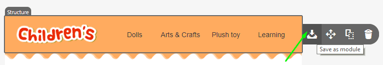 How to Build Email with Stripo Saving Elements as Module.gif How to Build Email with Stripo Saving Elements as Module.gif
