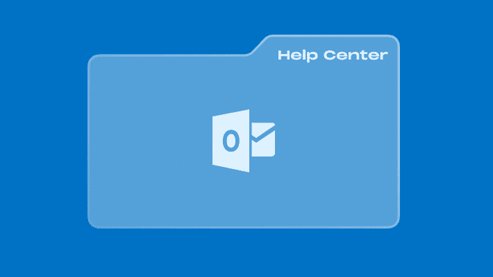 Hepl center - Export to Outlook and Send