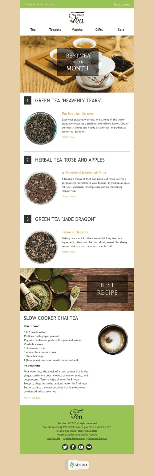 585-Stripo-Beverage-Coffee-Trigger-newsletter-New-Collection-Assortment-email-web