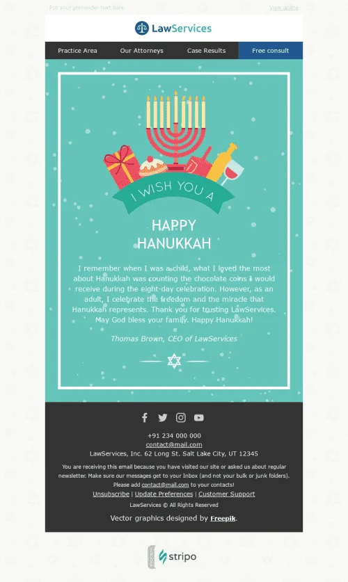 1694-Stripo-Legal-Holiday-newsletter-Hanukkah-Festival-of-Lights-email-web
