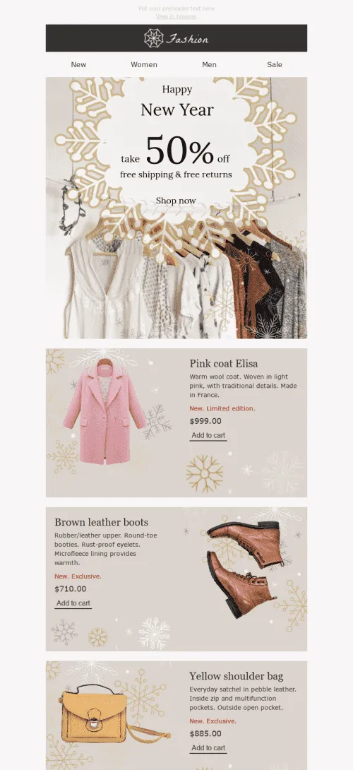 2000-Stripo-Fashion-Holiday-newsletter-New-Year-Snow-Queen-email-web