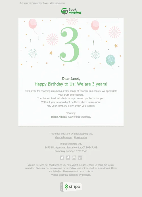 2640-Stripo-Finance-Trigger-newsletter-Thank-You-3-Years-Together-email-web