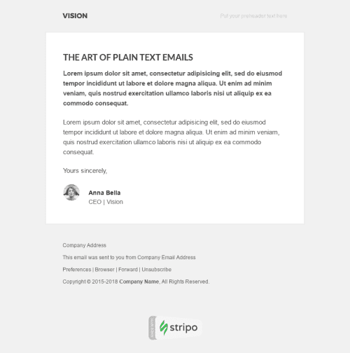 Modello Email Avvisi e notifiche "Leggerezza" per il settore industriale di Webinar Visualizzazione desktop