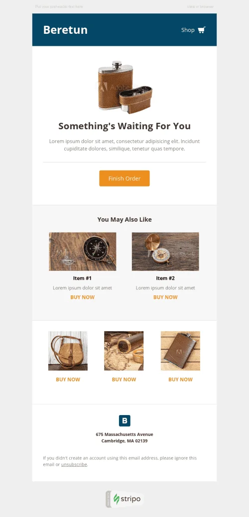 6577-Stripo-Fashion-Trigger-newsletter-Abandoned-Cart-Your-Goods-email-web