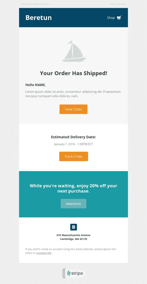 6820-Stripo-Fashion-Trigger-newsletter-Order-Confirmation-Detailed-Information-email