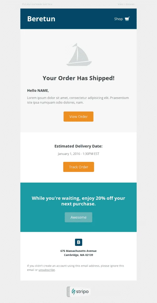 6820-Stripo-Fashion-Trigger-newsletter-Order-Confirmation-Detailed-Information-email