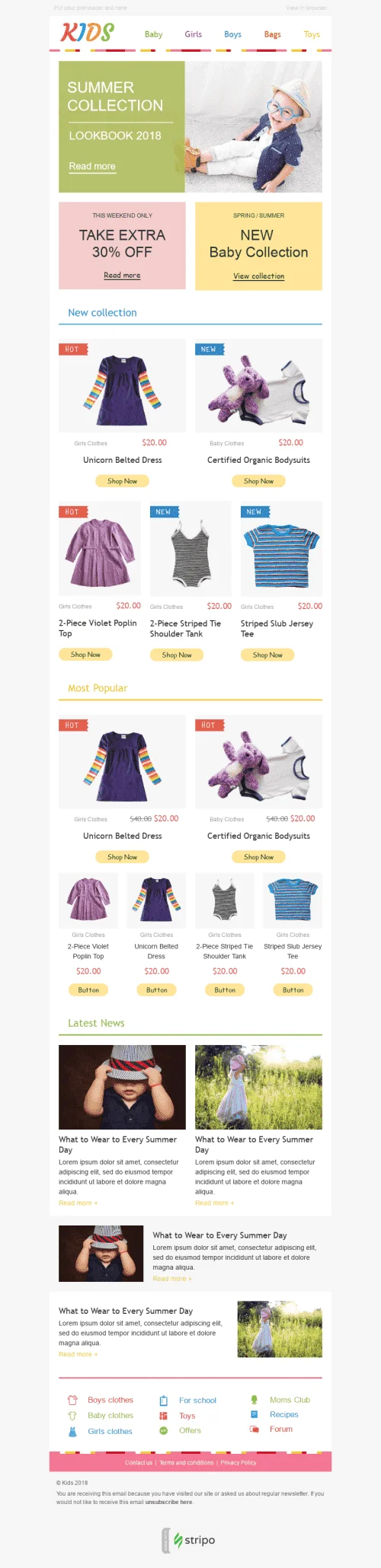 16987-Stripo-Children-Promo-newsletter-Beautiful-Clothes-email-web