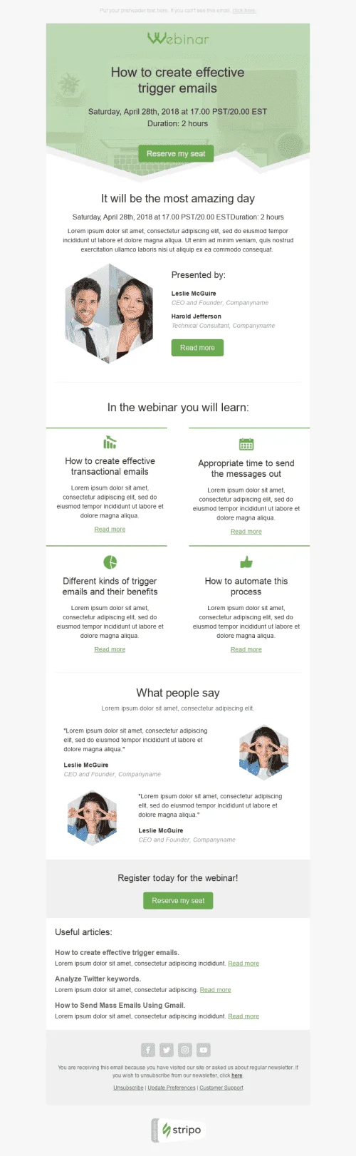 17784-Stripo-Training-Information-Promo-newsletter-Amazing-Chance-email-web