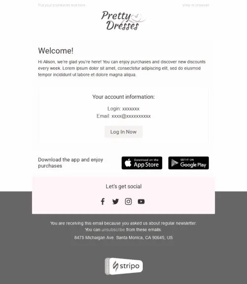 21582-Stripo-Fashion-Trigger-newsletter-Welcome-Aboard-Account-Information-email-web