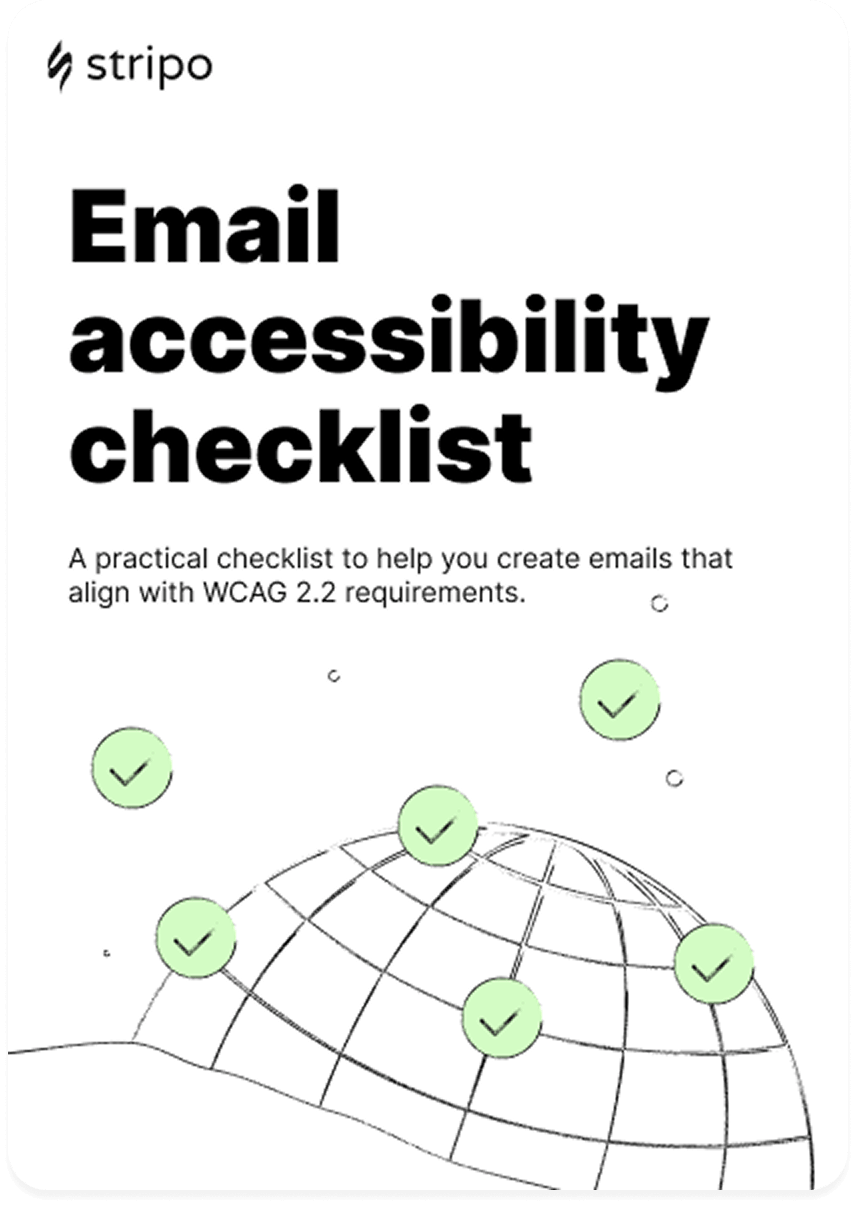 Email Accessibility Checklist