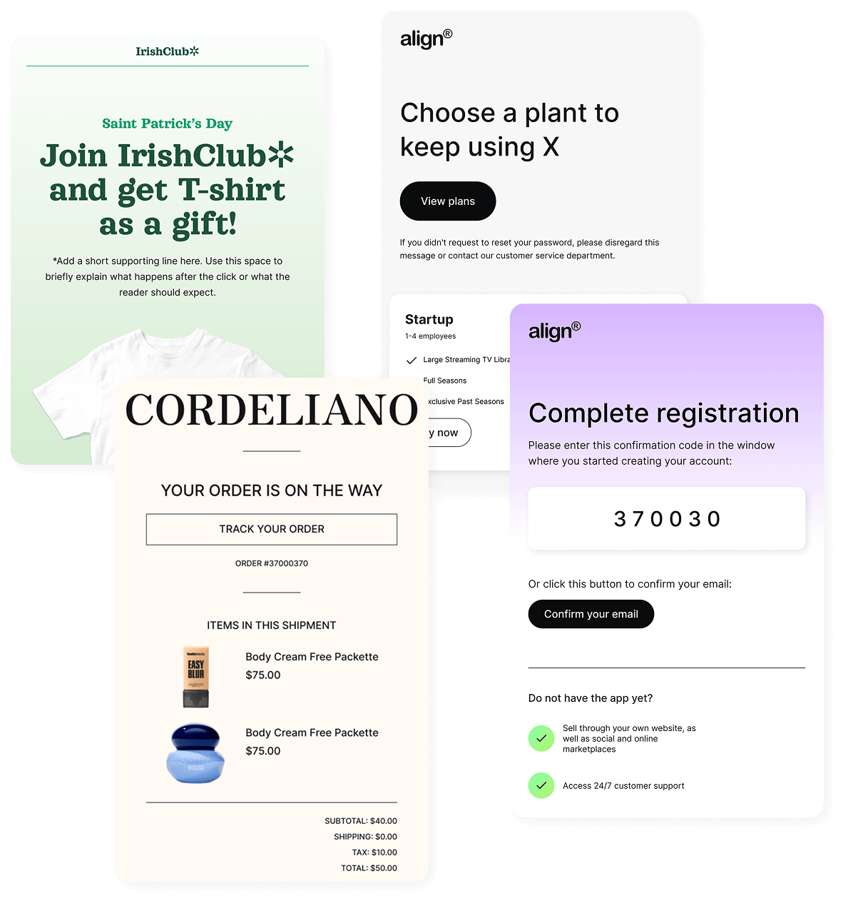 Design emails your way